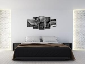 Čiernobiely obraz (Obraz 150x70cm)