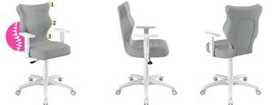 Kancelárska stolička PETIT 6 | biela podnož Velvet 3