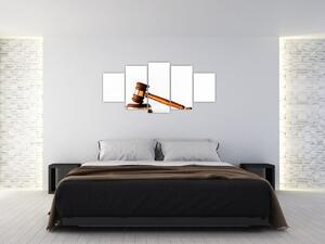 Moderný obraz - sudca, advokát (Obraz 150x70cm)