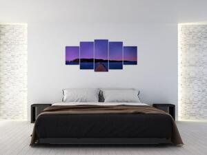 Obraz nočnej oblohy (Obraz 150x70cm)