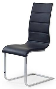 Jedálenská stolička SCK-104 čierna/biela