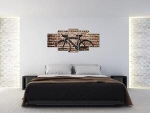 Obraz starého bicykla (Obraz 150x70cm)