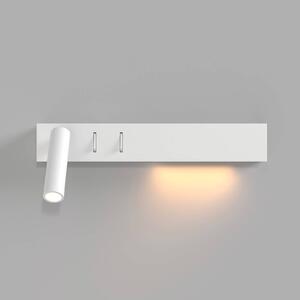 Maytoni Comodo LED nástenné svietidlo, svetlo na čítanie, biele