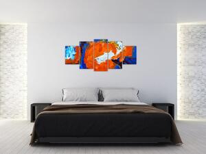 Moderný abstraktný obraz na stenu (Obraz 150x70cm)