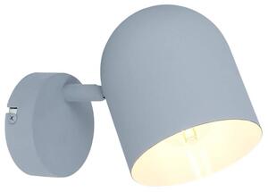 Šedé stropnénástenné svietidlo Azuro pre žiarovku 1x E27 – LED lustre a svietidlá > Kolekcie svietidiel > Kolekcia svietidiel AZURO