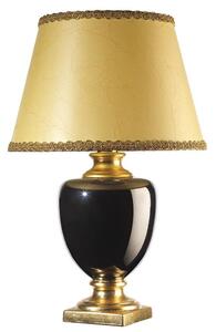 ONLI ONLI - Stolná lampa MOZART 1xE27/22W/230V čierna/zlatá 75 cm OL0006 + záruka 3 roky zadarmo