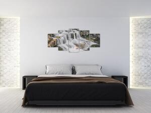 Obraz vodopádov (Obraz 150x70cm)