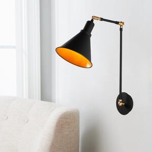 ASIR Nástenná lampa BERCESTE čierna