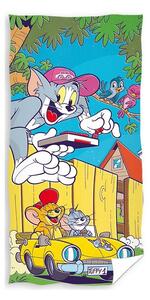 Plážová osuška Tom & Jerry Viacfarebná