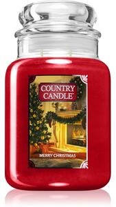 Country Candle Merry Christmas vonná sviečka 652 g