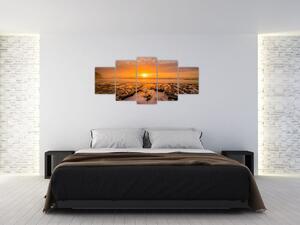 Obraz zapadajúceho slnka (Obraz 150x70cm)