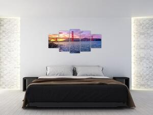 Obraz s mostom na stenu (Obraz 150x70cm)