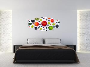 Moderné obrazy - ovocie (Obraz 150x70cm)