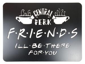 Veselá Stena Drevená nástenná dekorácia Priatelia Friends