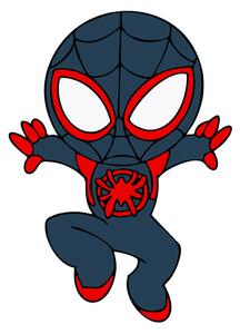 Veselá Stena Drevené vyfarbovacie postavičky Avengers a Spiderman