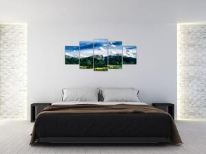 Horský výhľad - moderné obrazy (Obraz 150x70cm)
