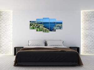 Obraz prímorského útesu (Obraz 150x70cm)