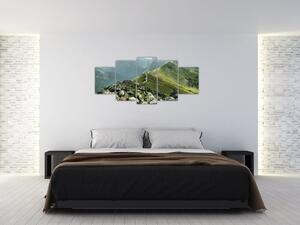 Hrebeň hôr - moderné obrazy (Obraz 150x70cm)