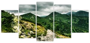 Horská cesta - obraz na stenu (Obraz 150x70cm)