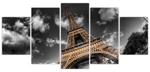 Eiffelova veža - obrazy (Obraz 150x70cm)