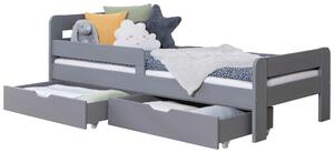 POSTEĽ S ÚLOŽNÝM PRIESTOROM 120/200 cm, MID.YOU - Detské izby, Online Only