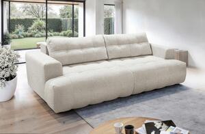 VEĽKÁ POHOVKA, plast, textil, kompozitné drevo, béžová Livetastic - Sedačky, Online Only