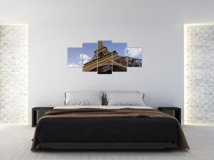 Eiffelova veža - obrazy do bytu (Obraz 150x70cm)