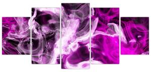 Obraz - fialový dym (Obraz 150x70cm)