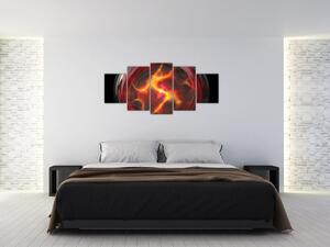 Abstraktné umenie - moderné obraz (Obraz 150x70cm)