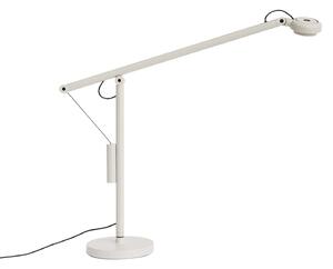 Stolové Lampa HAY, Fifty-Fifty, stmievateľné, Sivá, Pracovňa, Hliník, Dizajnový