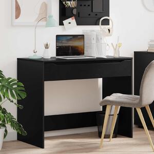 Maison Exclusive - písací stôl čierny 100 x 50 x 78 cm drevený materiál