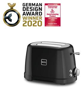 Novis Toaster T2 (čierný) + mriežka na zapekanie pečiva ZADARMO