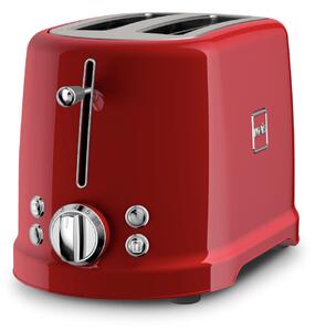 Novis Toaster T2 (červený) + mriežka na zapekanie pečiva ZADARMO