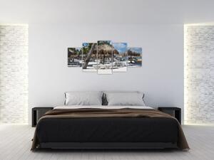 Plážový rezort - obrazy (Obraz 150x70cm)