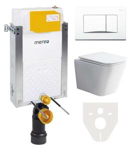 Mereo, WC komplet pre zamurovanie, MER-MM01SETRB