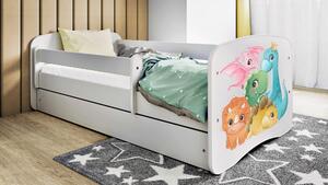 POSTEĽ PRE DETI A MLÁDEŽ 80/160 cm, biela MID.YOU - Detské izby, Online Only