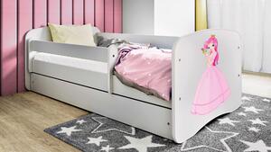 POSTEĽ PRE DETI A MLÁDEŽ 80/160 cm, biela MID.YOU - Detské izby, Online Only