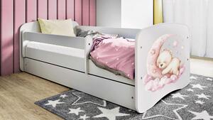 POSTEĽ PRE DETI A MLÁDEŽ 80/160 cm, biela MID.YOU - Detské izby, Online Only