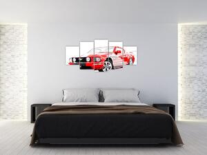 Ford Mustang - obraz autá (Obraz 150x70cm)