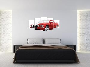 Ford Mustang - obraz autá (Obraz 150x70cm)