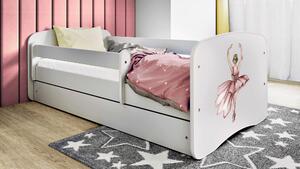 POSTEĽ PRE DETI A MLÁDEŽ 80/160 cm, biela MID.YOU - Detské izby, Online Only
