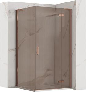Sprchovací Kút Rea Hugo 80X80 Brush Copper