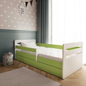 POSTEĽ PRE DETI A MLÁDEŽ 80/160 cm, zelená, biela MID.YOU - Detské izby, Online Only