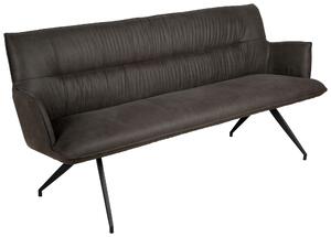 LAVICA, kov, textil, 203,5/87/64 cm Novel - Lavice