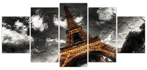 Obraz Eiffelovej veže (Obraz 150x70cm)