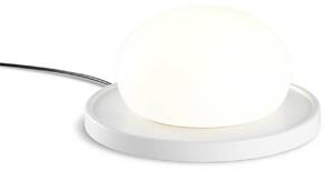 Stolové Lampa MARSET, Bolita, stmievateľné, Biela, Obývacia izba, Sklo, Dizajnový