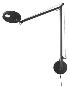 Nástenné Svietidlo Artemide, Demetra, stmievateľné, Čierna, Spálňa, Kov, Moderný
