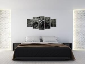 Obrázok motorky - moderný obraz (Obraz 150x70cm)