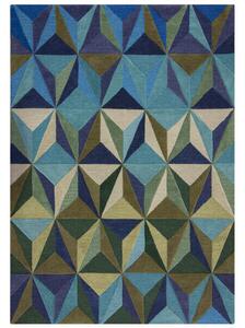 RUČNE TKANÝ KOBEREC, 120/170 cm modrá Flair Rugs - Online Only bytové doplnky, Online Only