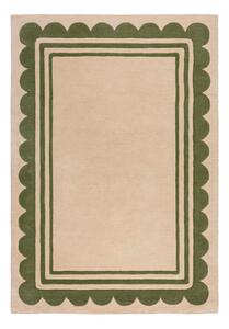 RUČNE TKANÝ KOBEREC, 160/230 cm zelená, béžová Flair Rugs - Online Only bytové doplnky, Online Only